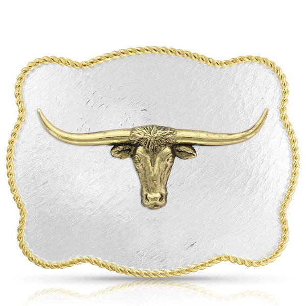 Sunset Waters Longhorn Classic Belt Buckle 3620-767