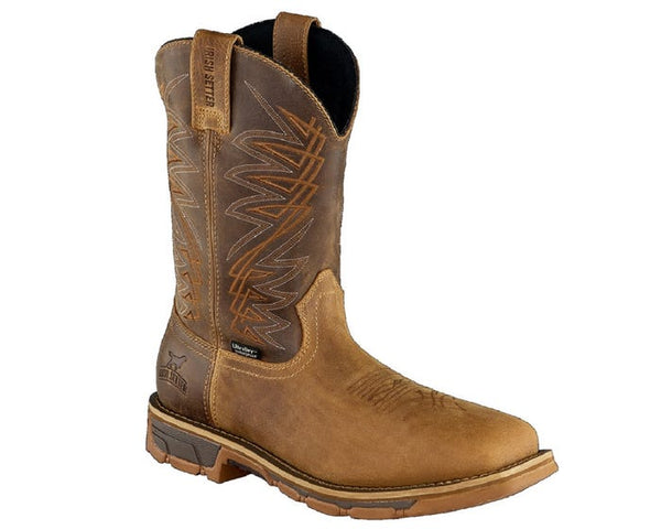 Irish Setter Men's Marshall Wellington 11 Inch Pull On Work Boot- 83912