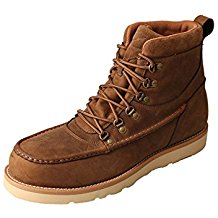 Twisted X Men's Distressed Saddle Waterproof Safety Toe Casual Shoe MCAAW01
