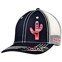 Ariat Western Hat Womens Serape Cactus Baseball One Size Navy 1515503