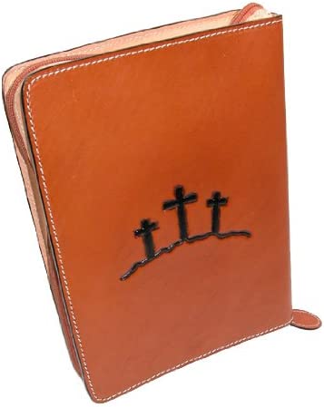 3D Hand Tooled Silhouette Bible Cover DBI193