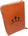 3D Hand Tooled Silhouette Bible Cover DBI193