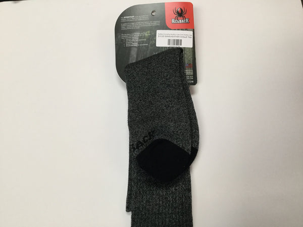 RedBack EveryDay BamBoo Crew Sock Heather Grey