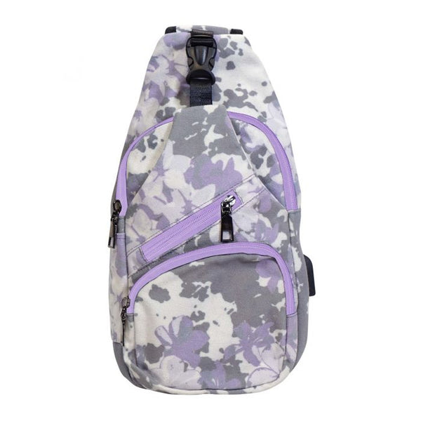 Anti-theft Daypack-Vinatge Purple-Regular