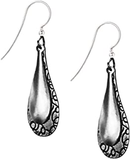 Silver Forest Silver Paddle Look Duet Earrings, NE-1738