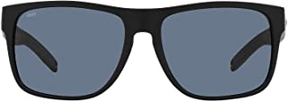 Costa Del Mar Men's Spearo XL Square Sunglasses 580P Matte Black