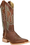 R. Watson Ladies Arizona Tan Square Toe Boots RWL8301-2