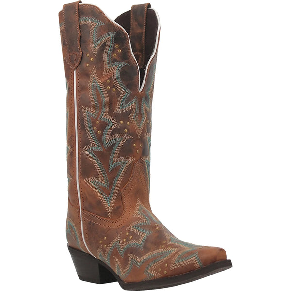 Laredo Ladies Adrian 12" Wide Calf Western Boots 52412