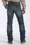 Cinch Mens Slim Fit Silver Label Jeans - Dark Stonewash MB98034006