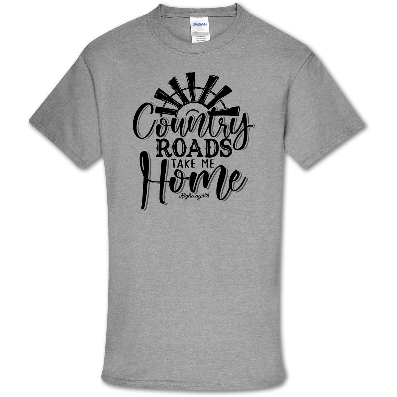 Highway 828 Country Roads SS Sport Gray