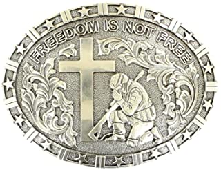Nocona Freedom Is Not Free Buckle