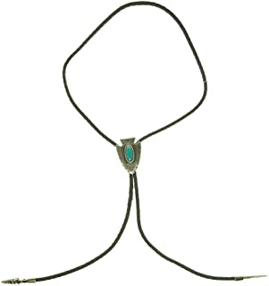 M&F Western Bolo Tie Arrowhead/Turquoise Stone One Size