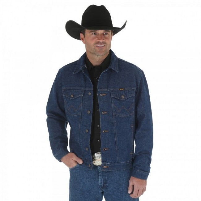 Wrangler Men's Cowboy Cut Western Unlined Denim Jacket 74145PW