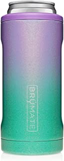 BrüMate Hopsulator Slim Double-walled Stainless Steel Insulated Can Cooler Glitter Mermaid HS12GLTQO