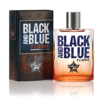 Tru Fragrance Mens PBR BLACK AND BLUE FLAME Cologne