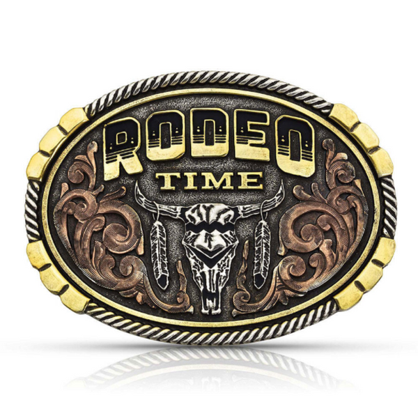 Montana Silversmiths Dale Brisby Rodeo Time Attitude Buckle- A809DBT