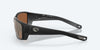 Costa Tuna Alley Pro Black/ Copper Silver 580G Sunglasses 06S9105