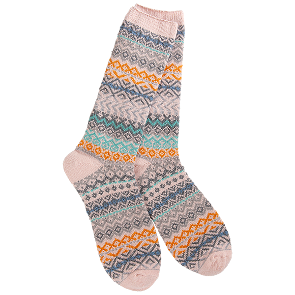 World's Softest Women's Studio Crew Socks- Phoenix Sand