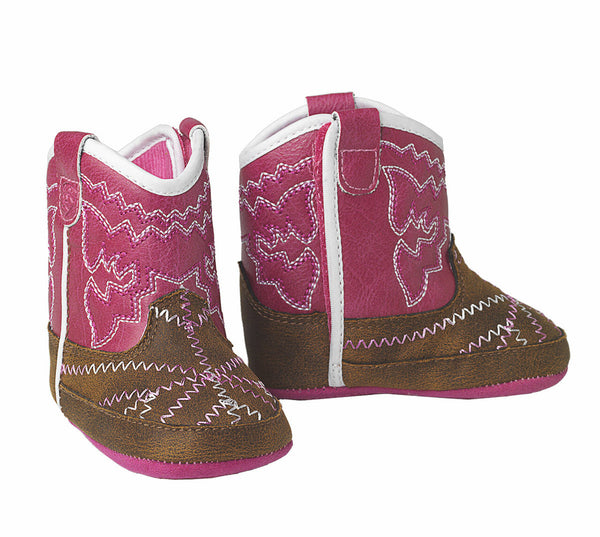 Ariat Infant Lil Stomper Pink Boots A442000302