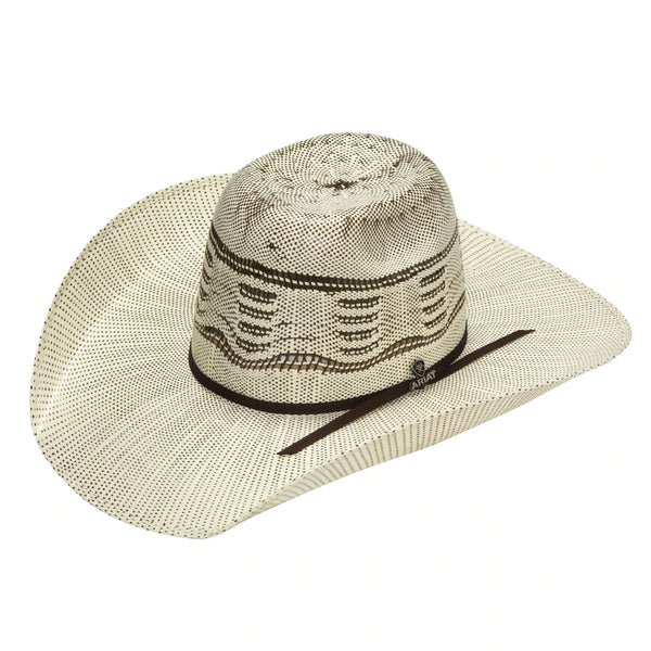 Ariat Unisex Punchy Bangora Natural Western Straw Hat A73192