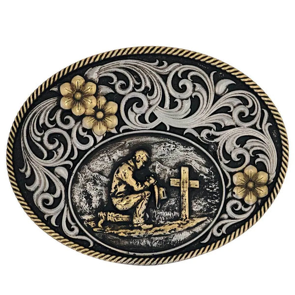 MONTANA SILVERSMITHS Christian Cowboy In the Wilderness A899