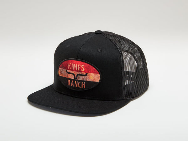 Kimes Ranch American Standard Trucker Black Ball Cap