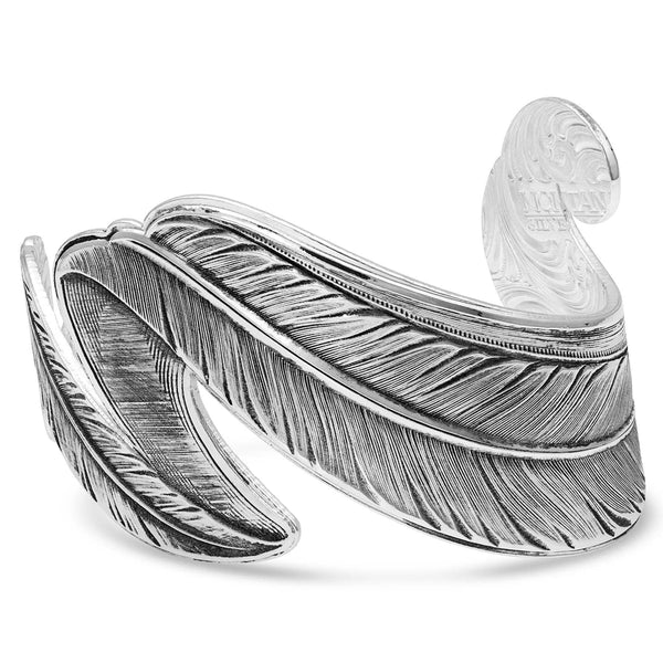 Montana Silversmith Free Spirit Feather Cuff Bracelet BC4066