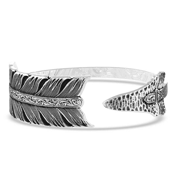 Montana Silversmiths Timber Ridge Arrow Cuff Bracelet