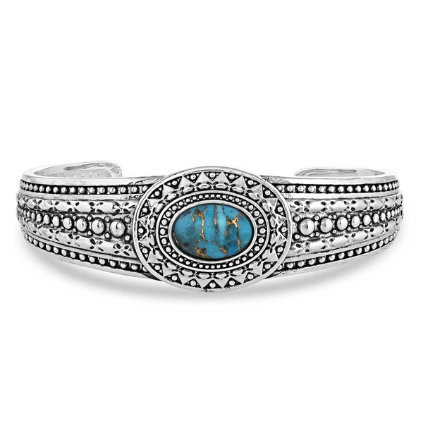 Montana Silversmiths At the Center Turquoise Bracelet BC4938