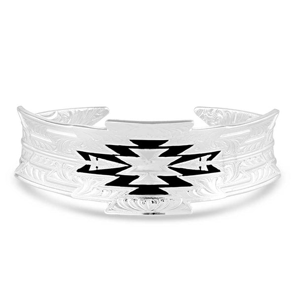 Montana Silversmiths Summer Storm Geometric Cuff Bracelet BC5079