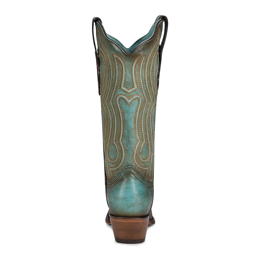 Corral Ladies Turquoise Embroidered Boots C3870