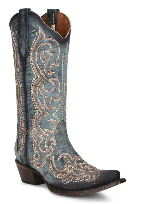Circle G Ladies Circle G Embroidery & Triad Western Boots L5869