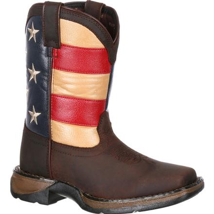Durango Kids' American Flag Western Boot DBT0159  DBT0160