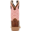 Durango Kids Western Dark Chestnut and Bubble Gum DBT0238C