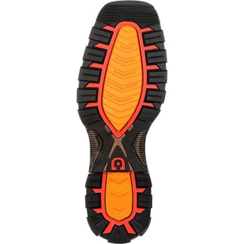 Durango Mens Maverick XP Steel Toe Embossed Waterproof Western Work Boot-DDB0176