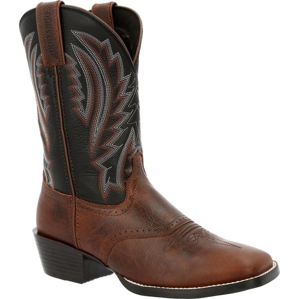 Durango Men's Westward Dark Chestnut & Black Onyx Western Boots DDB0351