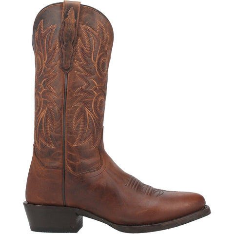 Dan Post Mens Cottonwood Cowboy Boots Leather Rust DP3388