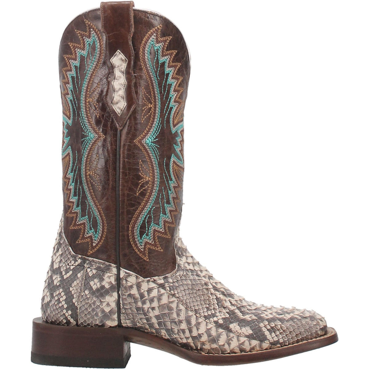Women's Roper Python Square Toe Boots Dan Post Ladies Rynna Python Square Toe Boots DP4168