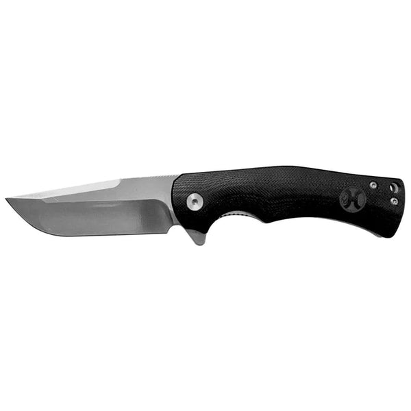 Hooey "Black Micarta Drop Point" Knife HK900