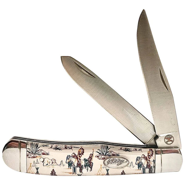 Hooey "Chief Cream Large Trapper Knife HK136