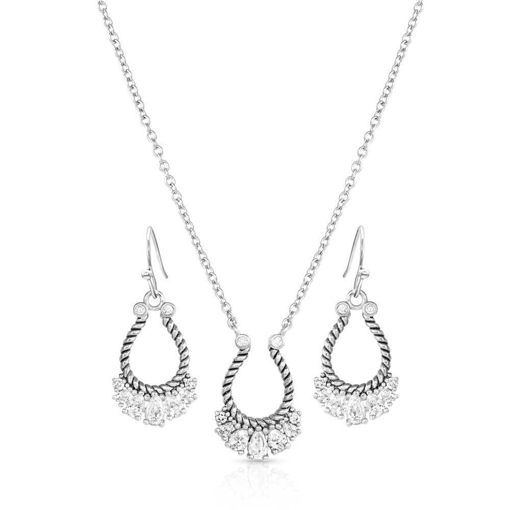 Montana Silversmiths Crystal Congeniality Jewelry Set-JS5475