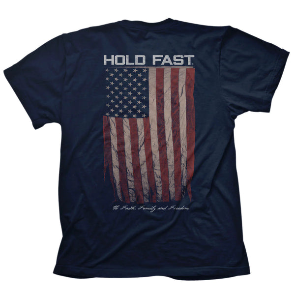 Hold Fast Antique Flag Tee KHF42693