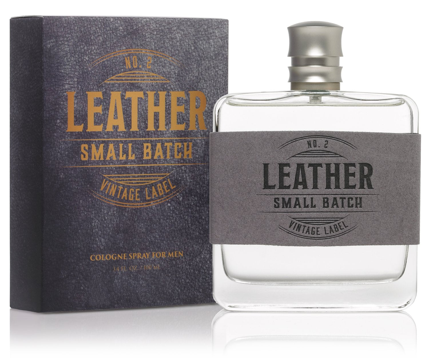 Tru Fragrance Leather No.2 Cologne Spray - 93270