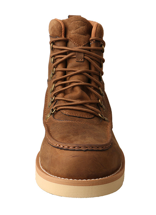Twisted X Men's Distressed Saddle Waterproof Safety Toe Casual Shoe MCAAW01