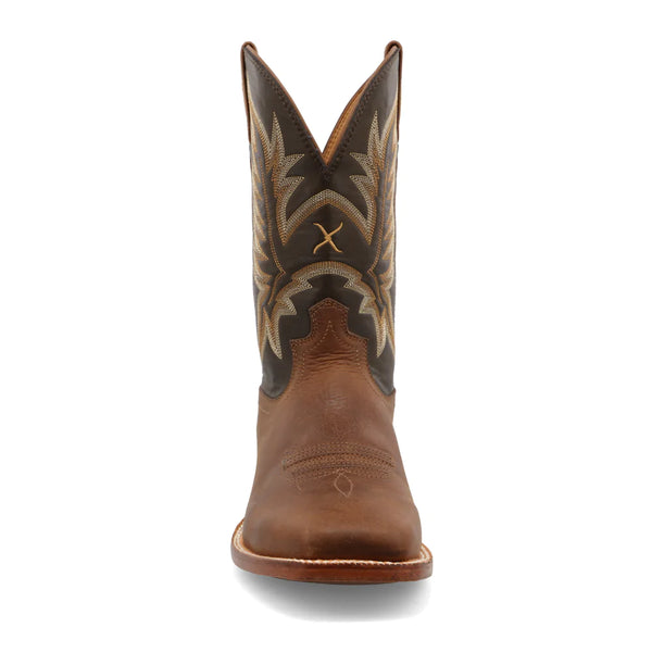Twisted X Mens 11" Tech X Boot- Buff Tan/ Burnt Olive MXTL002