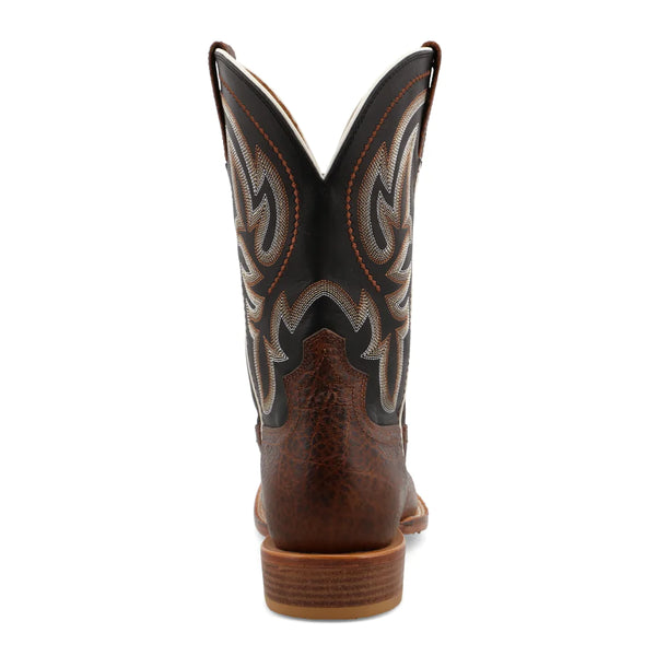 Twisted X Mens 11" Tech X Boot Elephant print and Antique Black MXTL003