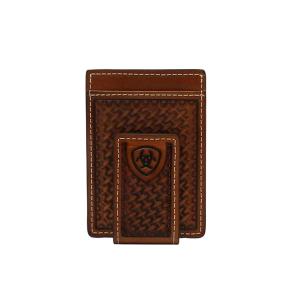 ARIAT MONEY CLIP BASKET WEAVE A3550508