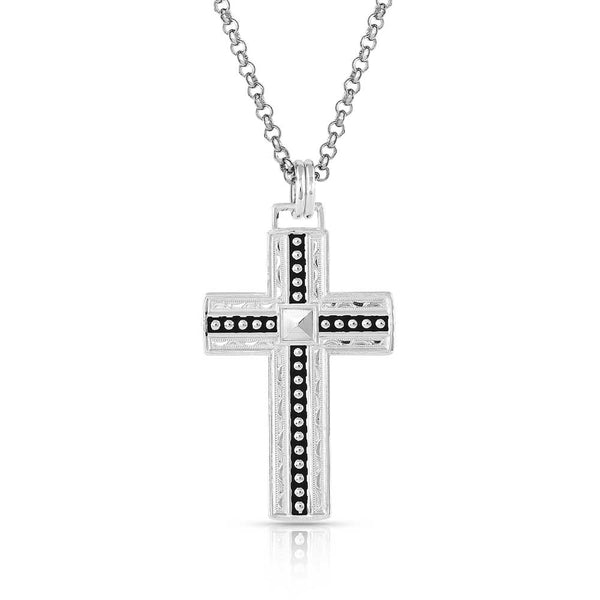 Montana Silversmith Diamond Rio Cross Necklace NC4693