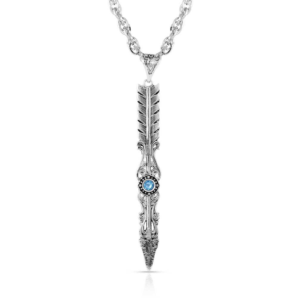 Montana Silversmiths Swift Current Arrow Necklace NC4886