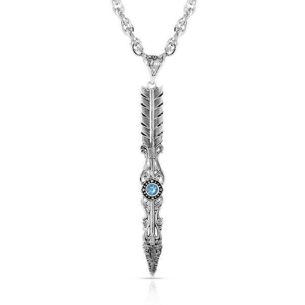 Montana Silversmiths Swift Current Arrow Necklace NC4886